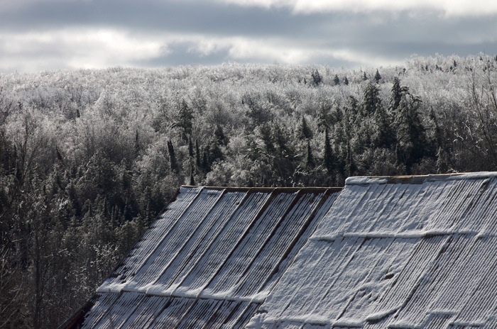 Snow Covered Barn