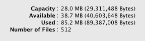 Conflicting size information